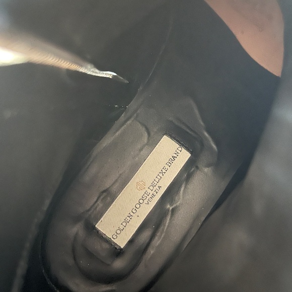 Golden Goose Deluxe Brand Booties Young Metallic - Size 8 - Picture 6 of 16